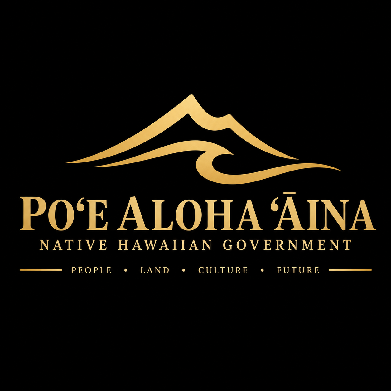 Poʻe Aloha ʻĀina logo